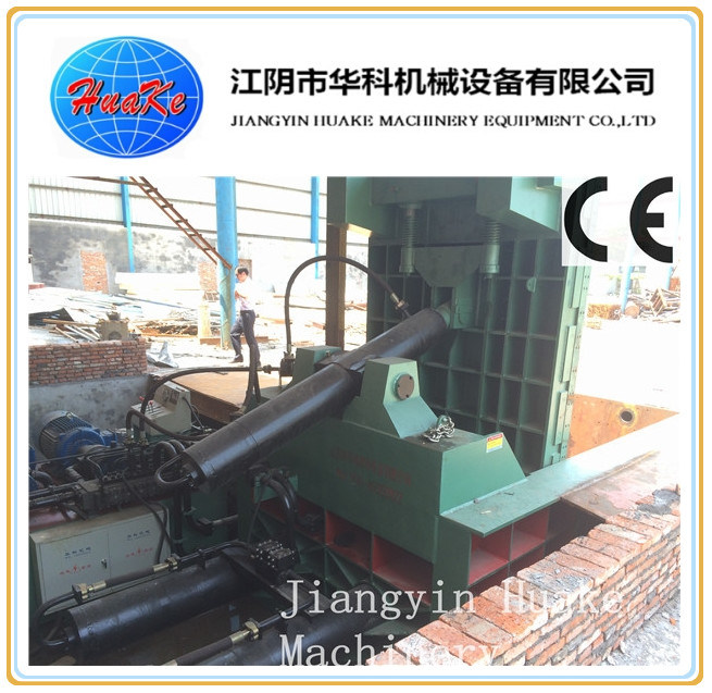 200 Ton Hydraulic Baler Machine, macchina di alluminio residua della stampa del residuo 1