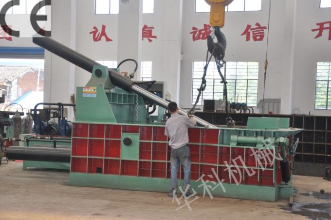 pressa per balle idraulica 90KW della ferraglia di 500X600 600X600 1