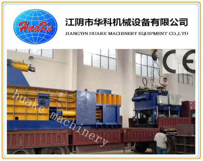 Impianti di riciclaggio del CE Y81 315 Ton Scrap Metal Compactor For 2