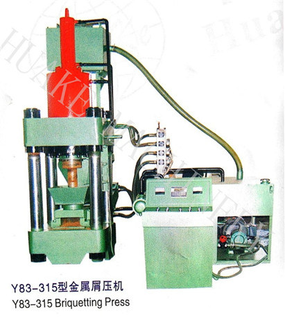 Ferraglia idraulica Y83-500 Chips Briqueting Press 2
