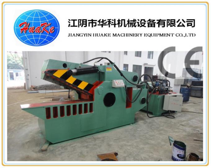 Alluminio di rame d'acciaio d'ottone della ferrovia di 5000 Ton Hydraulic Alligator Shear For 0