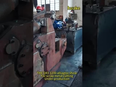 Q43-5000 Telaio idraulico per alligatori, macchina di taglio di rottami metallici