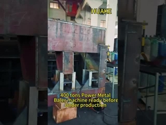 Y81T-400 Balleria idraulica per auto, Pressa idraulica per scarti di metallo