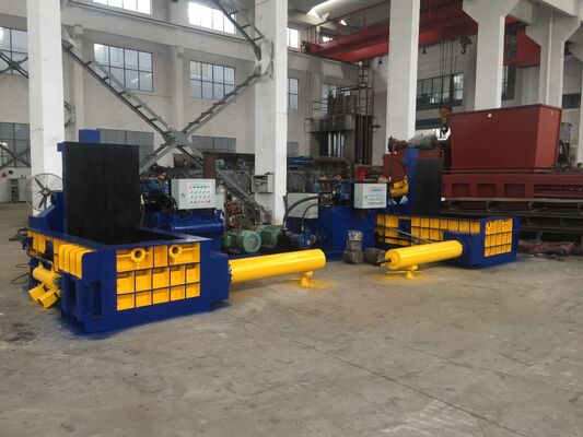 Acquistare Pressa per rottami di alluminio da 160 tonnellate con controllo automatico PLC per dimensioni balle 300x300 mm online manufacture