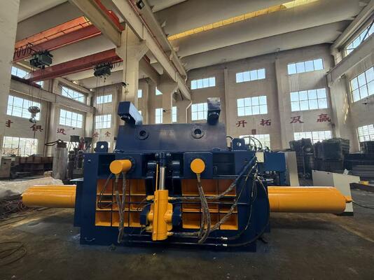 Acquistare 315 tonnellate di potenza Industrial Metal Baler con tempo di ciclo veloce e controllo PLC per il riciclaggio di rottami ad alto throughput online manufacture