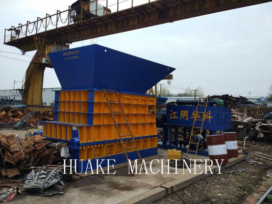 Acquistare QSW-800 Telaio idraulico per rottami metallici con forza di taglio di 8000kN, controllo automatico PLC e throughput di 9-12 tonnellate/ora online manufacture